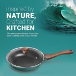 Preethi | Kitchen | Artistic Die Cast Fry Pan | 24CM,Brown | CSW011
